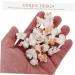 KONTONTY Candy Necklace 20pcs Artificial Popcorn Resin White Accessories Cell Phone Magnet Earrings - Buy Online on GoSupps.com