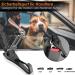 Eyin 3-in-1 Dog Seat Belt | Reflective Elastic Nylon for All Breeds | Universal Fit for Car Seats | Adjustable 90cm (62-90cm) - Black - Buy Online on GoSupps.com