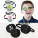 2pcs Pirate Eyepatch Elastic Eye Patch with Adjustable Buckle for Amblyopia Lazy Eye Lazy Glasses no Leakage Smooth Soft and Comfortable One Eye Cover for Pirate or Cosplay Costume (Pirate) - Buy Online on GoSupps.com