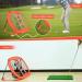 Pop Up Golf Chipping Net with Hitting Mat, Training Balls & Tees - Indoor/Outdoor Golf Accessories for Backyard Practice - 1-Pack - Buy Online on GoSupps.com