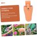 PopetPop Garden Scissors Belt Pocket - Leather Sheath for Electric & Haircut Tools - Compact 21x9.5x5cm Orange Small Parts Bag - Buy Online on GoSupps.com