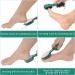 Unaone 4 in 1 Foot File Pedicure Kit - Callus Remover & Manicure Tool for Home Foot Care - Green - Buy Online on GoSupps.com