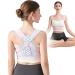 NLNYCT Posture Corrector For Women Adjustable Back Brace For Posture Back Posture Corrector Providing Pain Relief From Lumbar Neck Shoulder And Clavicle Back (S/M Upper Waist 25-36 Inch) Small/Medium