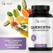 Quercetin with Bromelain 1000mg - Vegan Immune Support Supplement | 120 Non-GMO Veggie Capsules Made in USA - Buy Online on GoSupps.com