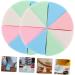VINTORKY 2 Sets Triangular Sponge Puff Mini Blender Makeup Latex Sponge Women Makeup Fan-shaped Makeup Sponge Makeup Applicator Blender Mini Blending Sponge Makeup Puff 8.00X8.00X2.00CM Assorted Color - Buy Online on GoSupps.com