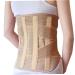 Lumbar Support Belt Breathable Lower Back Brace Lightweight Back Belt Widened Design Bac Support Belt for Men Women Upper and Lower Back Pain Relief Posture Correction Size L - Buy Online on GoSupps.com