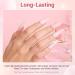AZUREBEAUTY Dip Powder Nail Kit Starter 4 Colors Clear Pink Glitter Neutral Skin Transparent 12 PCS Dipping Powder Set All Seasons French Nail Art Base Top Coat Activator Liquid Manicure DIY Salon - Buy Online on GoSupps.com