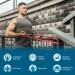 Beenax Resistance Bands Set for Pull Up Assistance - Heavy Duty Workout Bands for Strength Training & Stretching - 50-125 LBS - Ideal for CrossFit, Powerlifting, and Yoga - Men and Women - Black - Buy Online on GoSupps.com