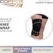 Copper Fit Rapid Relief Knee Wrap with Hot/Cold Therapy and Abdominal Support - Black (Adjustable) - Buy Online on GoSupps.com