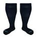 HOYISOX Plus Size Compression Socks 20-30 mmHg for Men and Women, Wide Calf Extra Large, Comfortable Cotton Black XX-Large