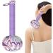 2PC Massage Hammer Set - Wormohwood Massage Stick 10.24in with Flower Pattern & Non-Slip Design - Body Massage Tool for Ultimate Relaxation - Buy Online on GoSupps.com