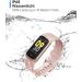 Toobur Fitness Tracker - IP68 Waterproof Activity Tracker with Heart Rate Monitor Sleep & Sports Modes - Compatible with Android & iOS - Pink Bracelet for Women - Buy Online on GoSupps.com