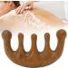 Wood Massage Sandwood Comb - Relaxing Acupressure Device for Scalp Head Neck Shoulder & Arm Massage | International Shipping - Buy Online on GoSupps.com
