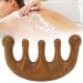 Wooden Massage Comb - Sandalwood Scalp Massager for Head Neck & Shoulder Relief | Meridian Massage Device - Buy Online on GoSupps.com