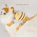 Qixuer Adjustable Rabbit Leash & Crockery Set - Breathable Harness for Small Animals Hamsters Puppies & Cats - Buy Online on GoSupps.com
