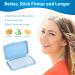 Braces Wax 10 Pack - Food-Grade Dental Wax Strips with Applicator Tool - Unscented/Mint + Aloe Vera + Vitamin E - Stick Better - Includes Storage Box - 350+ Dots - Separate Cases - Buy Online on GoSupps.com