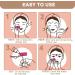 Face Lift Tape 2 Rolls 500cm Anti Wrinkle Face Tape Forehead Wrinkle Patches High Elasticity Cotton Facial Patches Tape for Eye Neck Lip Mouth Wrinkles Treatment - Buy Online on GoSupps.com