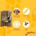 HOWLERS 25cm Pack of 20 Natural Rawhide Dog Chew Cigars | Rawhide Dog Chews Made From 100% Natura Hide | Dog Chews Long Lasting Natural Ingredients - Buy Online on GoSupps.com
