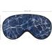 Blue Marble Texture Sleep Mask for Women - Adjustable Eye Shades with Elastic Strap - Perfect for Travel & Relaxation - Buy Online on GoSupps.com