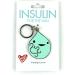 I Heart Guts Insulin Cartoon Enamel Keychain - Diabetes Awareness Funny Gift - Buy Online on GoSupps.com