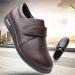 Men's Diabetic Orthopedic Slippers - Brown, Size 12 | Anti-Slip, Extra Wide, Ideal for Elderly, Arthritis, Swollen Feet, Plantar Fasciitis - Buy Online on GoSupps.com