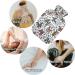 Naanle Leopard Butterflies Heat Bottle with Cover - 1L Transparent Hot Water Bottle for Bed Hand & Feet Warmer Pain Relief & Cold Therapy - Buy Online on GoSupps.com