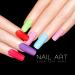 1000 Pieces Colorful French False Acrylic Gel Nails - Full Cover Fake Nails Set for Nail Salons and DIY - 10 Boxes Press on Nail Tips - Buy Online on GoSupps.com