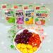 Fruit Fudge Mango Soft Candy Peeling Sugary Fun Peelable Gummies Grape Lychee Juice Gummy Candy Chewing Candy Chinese Casual Sweets Dim Sum Candy Dessert Snacks Gift (Mixed Flavors 20bag) Mixed Flavors 20bag