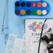 Dailty Treasures 20Pcs Finger Sponge Daubers with Flower Stencil Templates for Arts and Crafts - Perfect for Stamping, Drawing, and Card Making - Buy Online on GoSupps.com