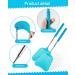 Wapodeai 2 Pack Heavy Duty Telescopic Fly Swatters with Stainless Steel Handle (Blue) - Set of 2 Fly Swatters for Effective Fly Swatting - Buy Online on GoSupps.com