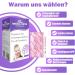 Easy Home 25 x Pregnancy Test - Early 10 mIU/ml HCG Tests for Reliable Results | International Shipping - Buy Online on GoSupps.com