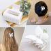 YISSION 5PCS White Hair Clips for Women - Butterfly & Square Hair Claw Accessories - Buy Online on GoSupps.com