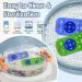 Bite Ring Baby Toys for 3-12 Months | Silicone Teething Aid & Bath Toys | BPA-Free | Gift Set for Girls (Blue & Green) - Buy Online on GoSupps.com