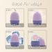 Facial Ice Roller Ice Cube Roller Reusable Ice Cube Roller Silicone Ice Face Massager For Pores Skin Reduce Puffiness Purple - Buy Online on GoSupps.com