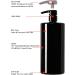 Youngever 4-Set 1L Pump Dispenser Bottles for Shampoo & Lotion | Reusable Plastic Soap Dispenser - Black - Buy Online on GoSupps.com
