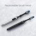 Oral-B Clic Black Brush Heads 2 Count - Replacement Toothbrush Heads - Buy Online on GoSupps.com