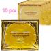 Greenlife Crystal 24K Gold Collagen face 10pcs Masks sheet - Anti Aging Wrinkles Moisturising Blemishes Firming Toning Dark Circles (10 pcs golden facial mask) - Buy Online on GoSupps.com