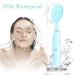 Sonic Facial Cleansing Brush - Lyrzzey Portable Handheld Face Cleanser with 5 Speeds - Rechargeable & Gentle Exfoliating Brush for Deep Cleaning and Massaging - Blue - Buy Online on GoSupps.com