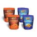 Mano s Authentic Pita Chip Strips Variety Pack - Healthy Thin Bite Sized Pita Chips - 4 Pack - Original and Lightly Salted (2 Bags of Each Flavor)