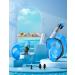 Full Face Snorkel Mask for Adults - Anti-Fog Diving Gear with Safety Breathing System and 180 Panoramic View - Blue S/M - Buy Online on GoSupps.com
