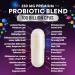 Probiotics 100 Billion CFU - 16 Premium Strains + Prebiotics - Best Probiotic Supplement for Women & Men - Supports Immune & Digestive Health & Occasional Constipation - Bottled in USA - 60 Capsules 60 Count (Pack of 1) - Buy Online on GoSupps.com