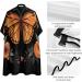 Butterfly Moon Flower Boho Mandala Barber Cape - Water Stain Resistant & Anti-Static Hair Cutting Salon Apron (56.7''x66.9 - Buy Online on GoSupps.com