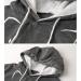Shop Amoyun Women's Hooded Cat & Dog Sweatshirt - Unisex Long Sleeve Hoodie with Big Pet Pocket - XXLarge Gray Fashion - Buy Online on GoSupps.com