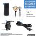 Midland MXT275VP4 15-Watt GMRS MicroMobile Two-Way Radio for Off-Road Vehicles - Overlanding Gear with 3dB Gain Antenna and Extension Cable - Buy Online on GoSupps.com
