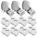 Exceart 60 Peach Heart Duck Cable Clips - Ideal for Pacifiers Trousers Braces & Cushion Holders - Perfect for Newborns & More! - Buy Online on GoSupps.com