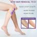 Crystal Hair Remover - Nano Hair Eraser for Men & Women | Effortless Epilation for Body Legs & More - Purple - Buy Online on GoSupps.com