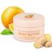 Jean & len body butter orange & ginger the skin supplies sufficiently with moisture delicate melting texture refreshing-spicy fragrance vegan formulation without parabens & silicones 200 ml