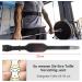 Awagas 14cm Wide Leather Weightlifting Lever Belt - Adjustable Strength Training Belt for Women | Ideal for Deep Squats & Bodybuilding - Buy Online on GoSupps.com