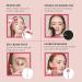 NOVOVIDA Ice Globes for Facial - 2pcs Cooling Facial Massager for Anti-Ageing & Skin Tightening with Headscarf & Sponge Pad - Pink - Buy Online on GoSupps.com
