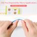 200PCS Micro Applicator Brushes - Disposable Brushes for Eyelash Extensions, Makeup, Dental Care & Cleaning - White - Buy Online on GoSupps.com
